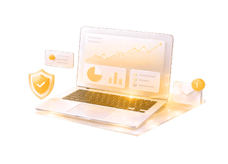 Processus d'inscription simplifié affiché sur l'interface de la plateforme Boussérine Insights pour le trading crypto